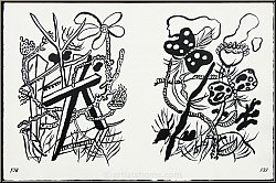 Fernand L�ger: Cirque, 2 Original-Lithographien 1950, Saphire 103, 104