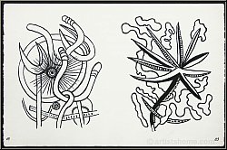 Fernand L�ger: Cirque, 2 Original-Lithographien 1950, Saphire 51 + 56