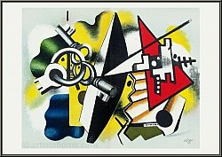 Fernand Leger: Nature morte aux clefs, Stillleben mit Schlüssel, 1955 - Mourlot Lithographien | Werke | Drucke