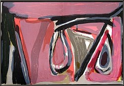 Bram van Velde: 'Hommage' Original-Lithographie f�r Aim� Maeght, 1982, Mason-Putman 157 - Werke | Bilder