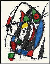 Joan Miro: »Grashüpfer«, 1975, Original Lithographie IV