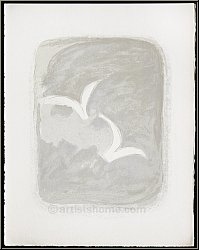 Georges Braque: Original-Lithographie 'Descente aux enfers' Abstieg zur H�lle, 1961 - Werke | Originale