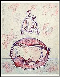 Max Ernst: Apr�s moi le XXe si�cle Original-Lithographie 1971