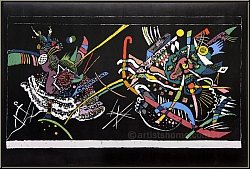 Wassily Kandinsky: Wandbild f�r 'Juryfreie', Lithographie des Wandgem�ldes von 1958, Mourlot - Druckgrafiken