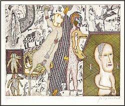 Felix Waske: Ruhe nach dem Sturm, Kaltnadel-Radierung f�r 'Journey to Soul', signiert | Druckgrafik | Werke