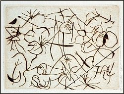 Joan Miro: Original-Radierung Astres et danseurs Sterne und T�nzer, 1938 (Dupin 19) - Druckgrafik | Werke