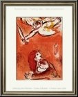 Marc Chagall: Israel, Schutzengel, 1960 Original-Lithographie f�r Bilder zur Bibel - Werke | Druckgrafik