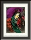 Marc Chagall: Jeremia, 1956, Original-Lithographie 'Die Propheten', Bilder zur Bibel - Lithographien | Drucke