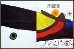 Joan Miro: Derriere le miroir 193/194 von 1972 - der originalgrafische Umschlag (Vorder- u. R�ckseite)