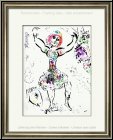 Marc Chagall: 'Die Jongleurin' La Jongleuse, 1960 Original Steindruck - Lithographien | Druckgrafik | Werke