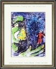 Marc Chagall: Elternpaar, der Vater mit sch�tzender Hand unter dem Kind | Bilder | Druckgrafik | Originale