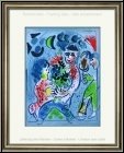 Marc Chagall: 'Blumen im Arm' (Frontispiz) Original Lithographie, 1969, Blumenstrau� - Bilder, Werke, Drucke