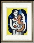 Fernand L�ger: Zwei Liebende 'Les deux figures' 1955, Farblithographie - Lithographien | Werke | Drucke