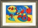 Joan Miro: Zephirvogel 'Oiseau z�phyr' 1956, Original-Lithographie - Rahmenidee - Drucke | Werke | Originale