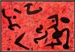 Joan Miro: Hommage Maeght - Gro�e Original-Lithographie, 1982