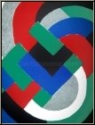Sonia Delaunay: Algorithmus, 1969, Original-Lithographie