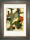 Maurice Esteve: 'Roussadou' 1974, Original-Lithographie in 8 Farben auf B�tten - Lithographien | Druckgrafik
