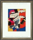 Maurice Esteve: 'Bougri' 1974, Original-Lithographie in 7 Farben auf B�tten - Lithographien | Druckgrafik