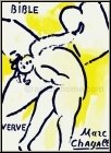 Marc Chagall: Verve Die Bibel 1956, Titelblatt, Original-Lithographie