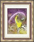 Marc Chagall: Salomon - Die K�nige, 1956, Original-Lithographie f�r Verve Bilder zur Bibel - Werke | Drucke