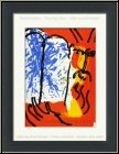 Marc Chagall: Moses, 1956, Original-Farblithographie Verve Bibel