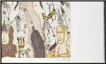 Felix Waske: Reise ins Innere, Die 3. Person - Radierung 1978 signiert