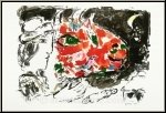 Marc Chagall: 'Nach dem Winter' (Apr�s l'hiver) 1972, Original-Lithographie, Fr�hling - Werke | Originaldrucke