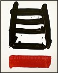 Pierre Soulages: Original Lithographie Nr. 40, Erker-Treffen 1979 - Erker Galerie Plakate | K�nstlerplakate
