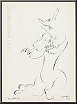 Marc Chagall 'Fr�hling' Lithographie von 1938 'Printemps' f�r Verve - Mourlot Lithographien | R�ckseite