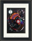 Wassily Kandinsky: 'Kometen' Com�tes, Farblithographie von 1938, Mourlot - Rahmenidee (Lieferung ohne Rahmen)
