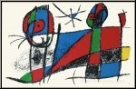 Joan Miro: �Zufriedene Katze�, 1975, Original Lithographie VI