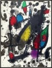 Joan Miro: �Mutiges M�uschen� Original Lithographie, 1975
