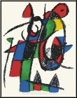Joan Miro: �Trauriger Esel�, 1975, Original Lithographie II