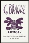 Georges Braque: Estampes - Livres, Adrien Maeght, K�nstlerplakat