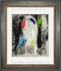 Chagall: Original-Lithographie mit z�rtlicher Liebesszene, Liebespaar, Lieferung ungerahmt | Lithographien