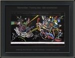 Wassily Kandinsky: Wandbild f�r 'Juryfreie', Lithographie des Wandgem�ldes von 1958, Mourlot - Bilder, Werke