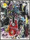 Marc Chagall: Der Baum von Jesse, 1960, Paris Notre-Dame, Lithographie