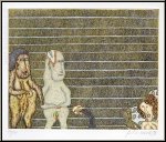 Felix Waske: Blick ins Nichts, Radierung f�r 'Journey to Soul', 1978