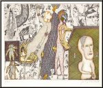 Felix Waske: Ruhe nach dem Sturm, Radierung f�r 'Journey to Soul' 1978