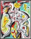Andr� Masson: Lithographie Turbulenzen, 1969 Original-Druckgrafik