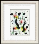 Joan Miro: 'Das Wildschweinlager', 1966, Original-Lithographie B�tten, Jagdszene - Bilder | Werke | Drucke