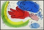 Marc Chagall: Die Kunstreiterin, L'�cuy�re 1956, Original-Lithographie