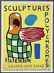 Fernand L�ger: Plakat Sculptures polychromes, Galerie Louis Carr� 1953