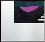 Andr� Lanskoy: Figuren auf Schwarz 1973, Farblithographie handsigniert, 50 Exemplare | Originale | Drucke