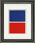 Ellsworth Kelly: Blau �ber Rot, 1966 Rechtecke, Original-Lithographie f�r Maeght und Redfern - Werke | Drucke