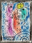 Marc Chagall: Original-Farblithographie 