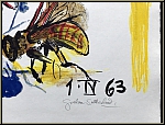 Graham Sutherland: 'Bees' (Bienen) 1963, Original-Lithographie, handsigniert, �kosystem - Bilder | Grafiken