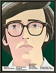 Alex Katz: Kenneth Koch, 1970 Original-Lithographie Ausstellungsplakat